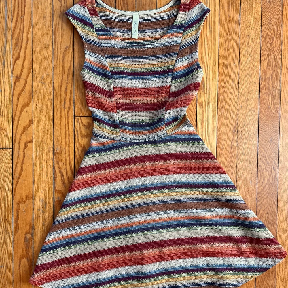 Retro Striped Dress